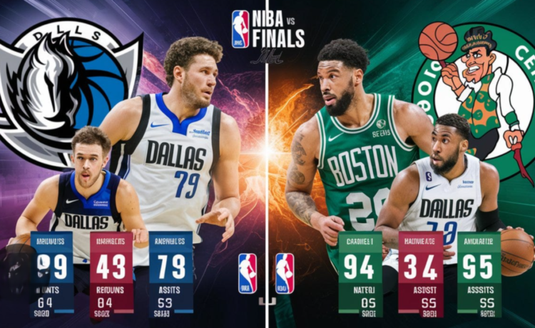 Dallas Mavericks vs Boston Celtics Stats