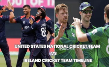 united states national cricket team vs ireland cricket team timeline