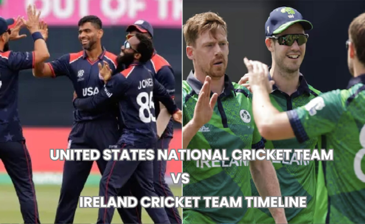 united states national cricket team vs ireland cricket team timeline