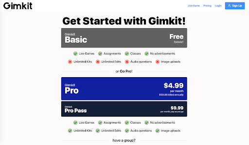 host gimkit